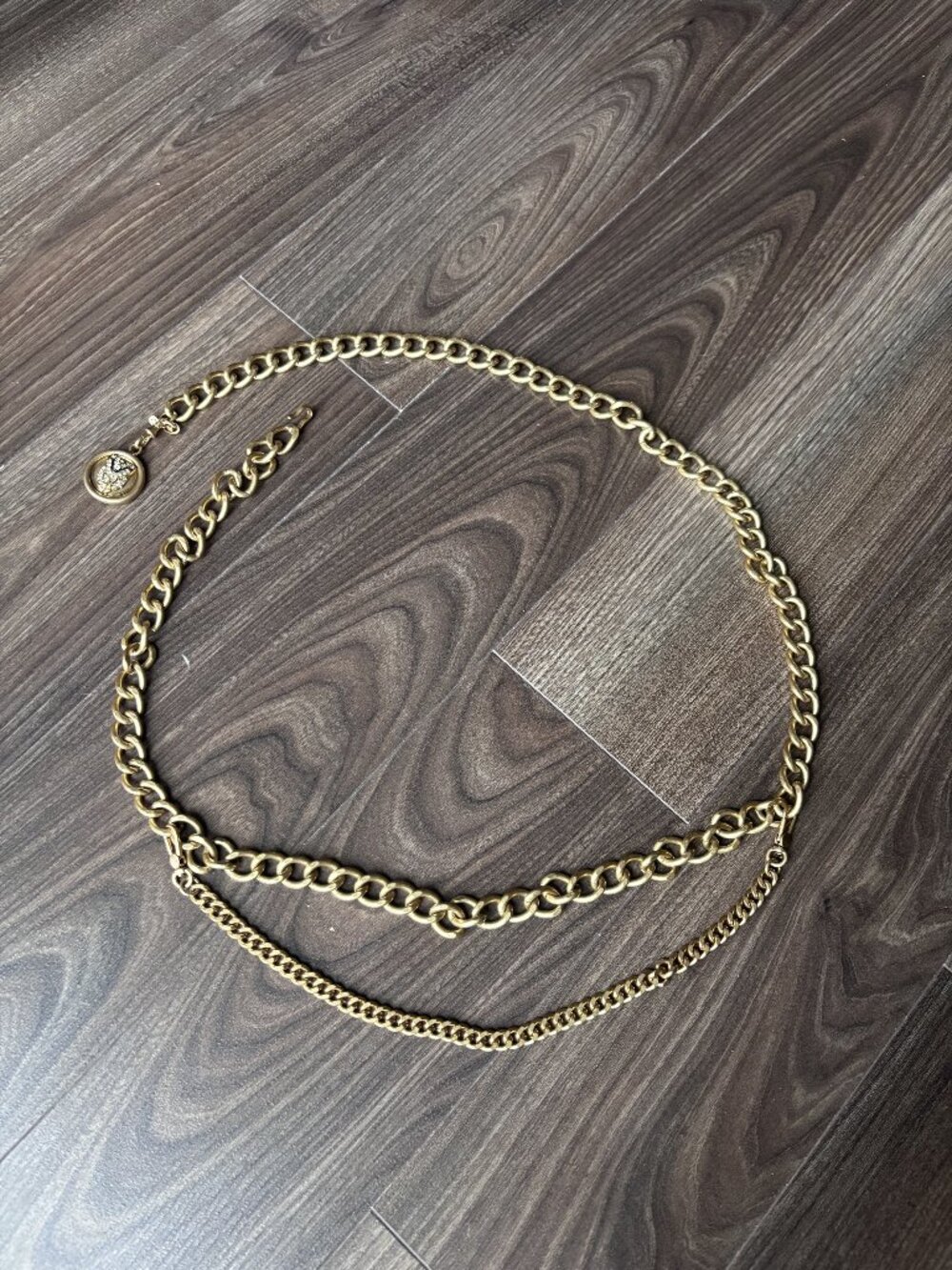 Brass Layer Chain Belt Vintage